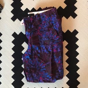 Jcrew floral pant